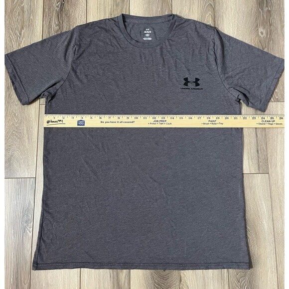 Under Armour Loose Gray Short Sleeve Athletic Short Sleeve Tee Mens Size Large - Picture 9 of 9